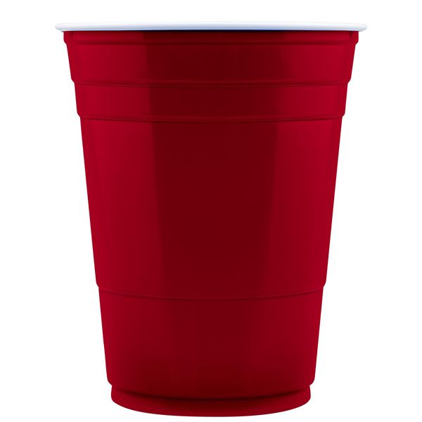 16/18 Oz Solo® Plastic Party Cup - Colored - Tradition