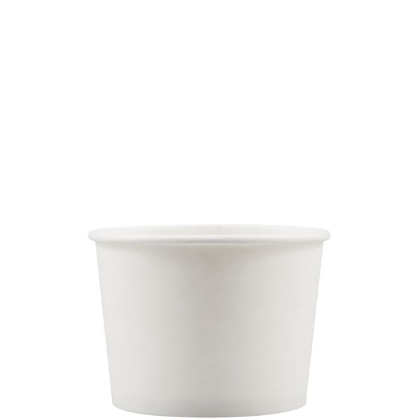 10 Oz Paper Food Container - White - Digital
