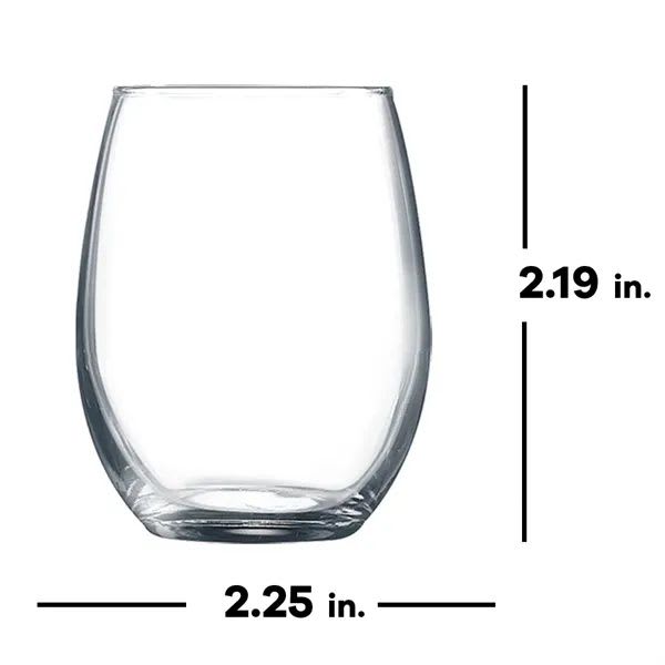 Polar Camel 9oz Stemless Glass