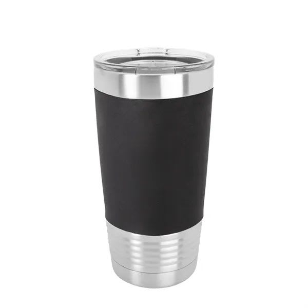 Polar Camel 20 Oz. Tumbler W/ Silicone Grip & Clear Lid