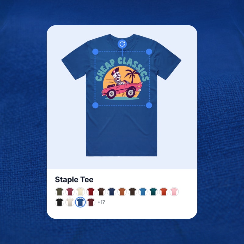 Instant mockups