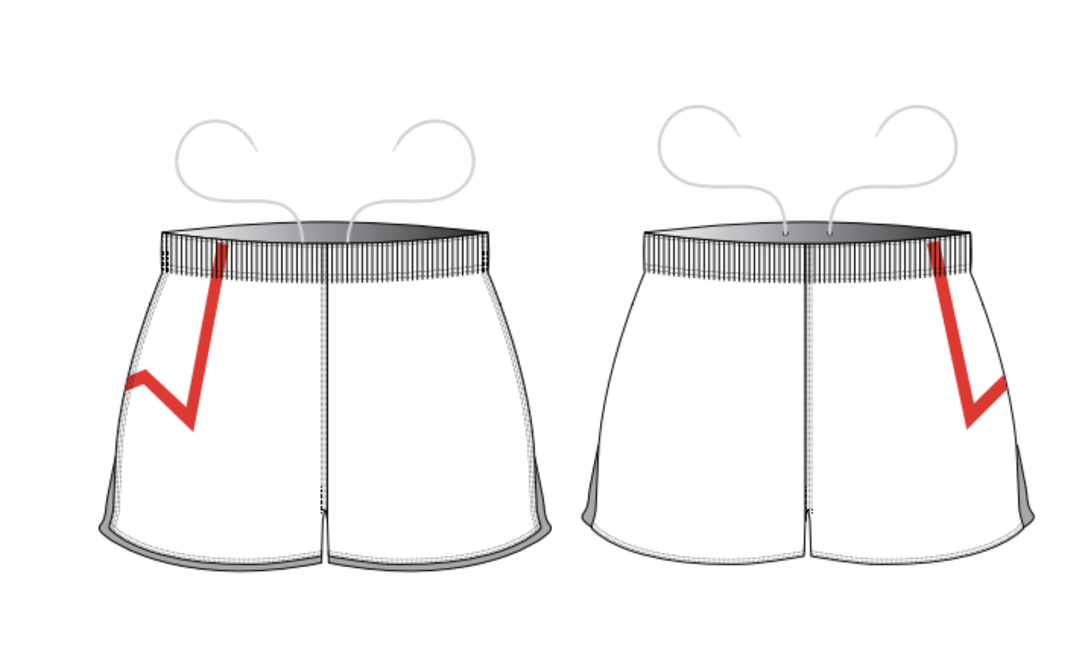 Custom warm-up pullover mockup with sublimation graphics