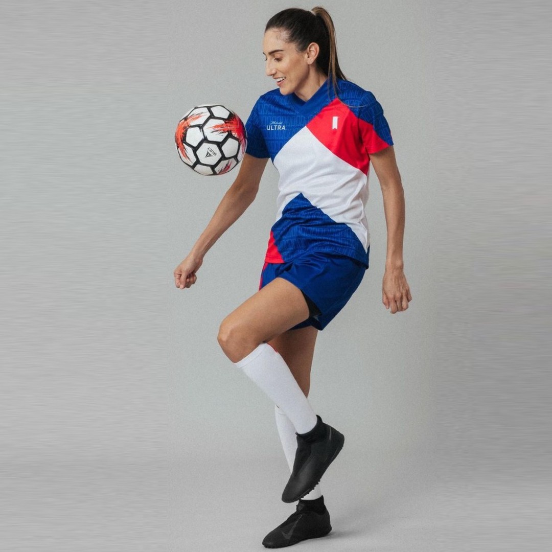 Close-up of custom cut-and-sew basketball jersey details