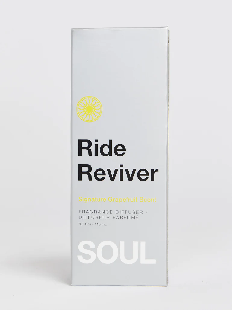 SoulCycle grapefruit diffuser custom metallic packaging