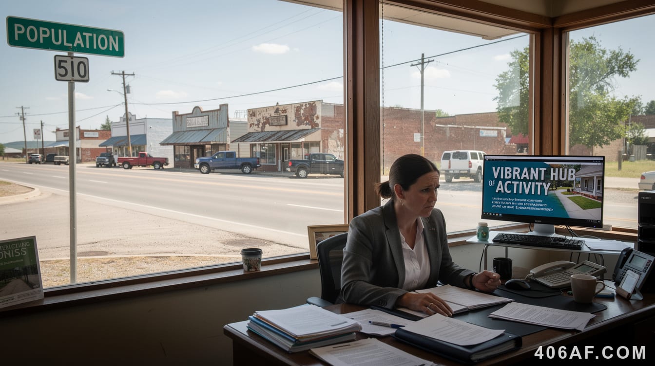 Belt Realtor's AI Keeps Describing Town as 'Vibrant Hub' Despite Population of 510