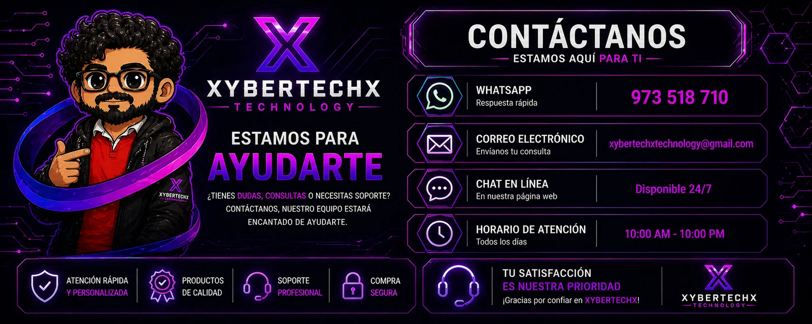 Contacto XyberTechX