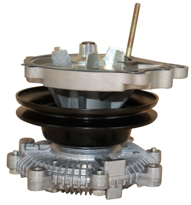 BOMBA DE AGUA NISSAN D21 L4 2.4L 1986-1989 CON POLEA Y FAN CLUTCH
