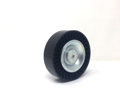 POLEA | VOLKSWAGEN BORA L5, 2.5L. 2005-2011, BETTLE, L5 2.5L. 2009-2010,JETTA A6 BICENTENARIO L5 2.5L. 2011-2012. | MEDIDA 72 mm | Nylon | Lisa c/base