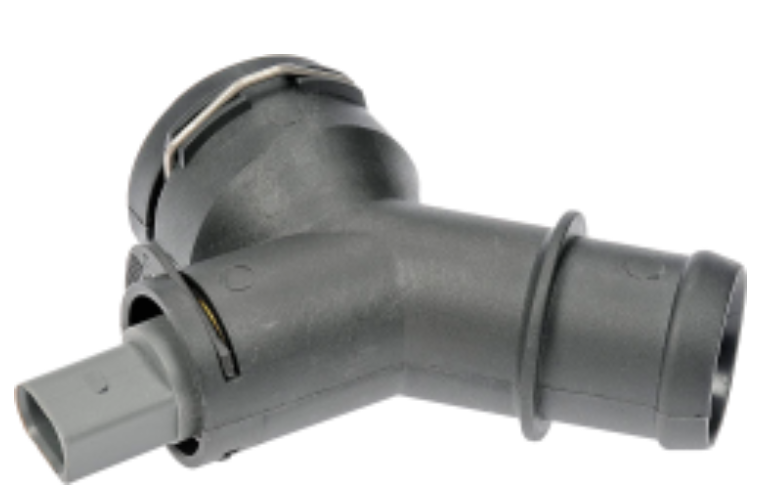 CONECTOR VOLKSWAGEN BORA 2.5L 2005-2010 RADIADOR, CON SENSOR INCLUIDO