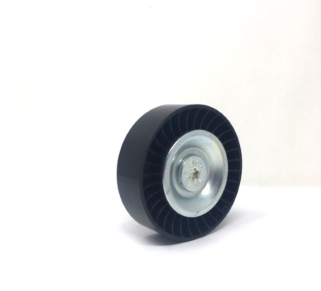 POLEA | VOLKSWAGEN BORA L5, 2.5L. 2005-2011, BETTLE, L5 2.5L. 2009-2010,JETTA A6 BICENTENARIO L5 2.5L. 2011-2012. | MEDIDA 72 mm | Nylon | Lisa c/base