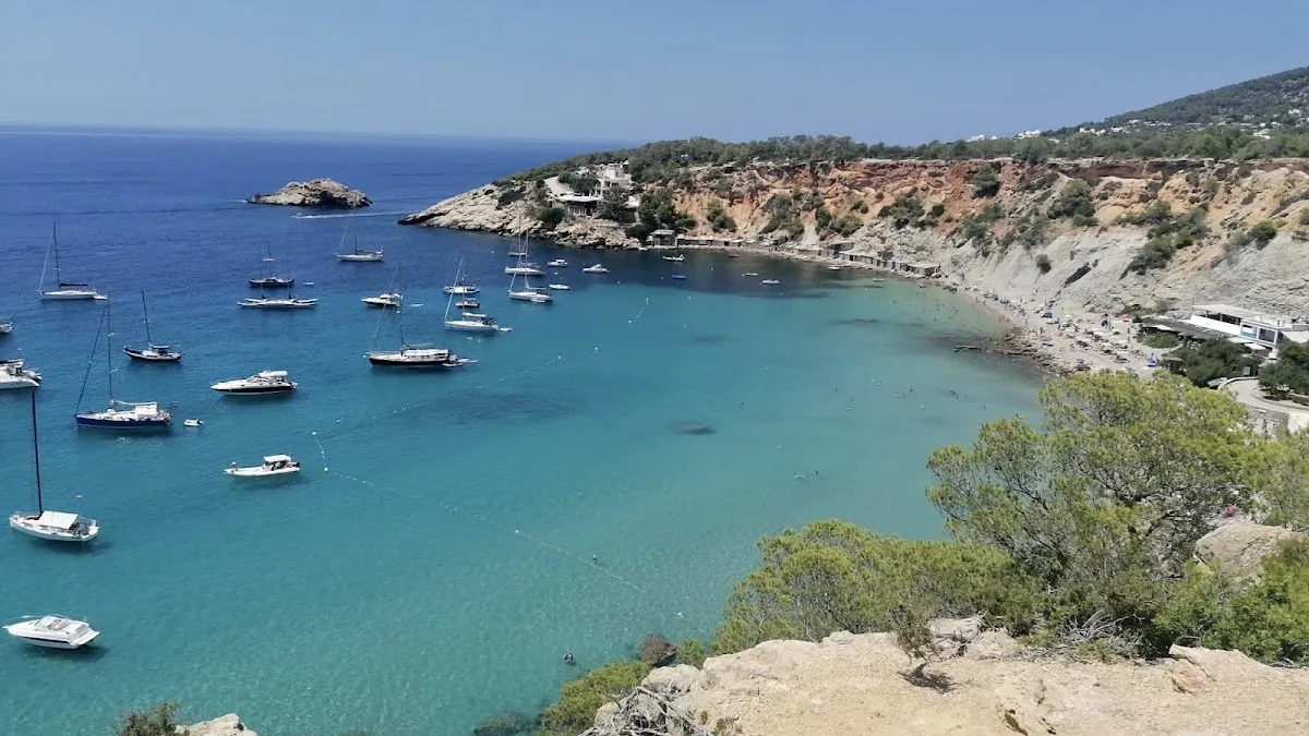 Cala d'Hort beach, Sant Josep, South coast of Ibiza