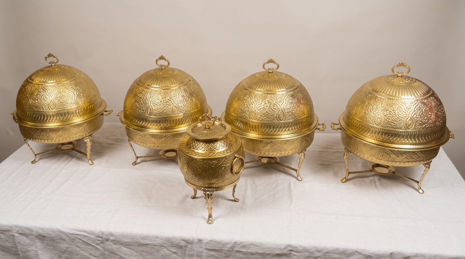 Brass dishes