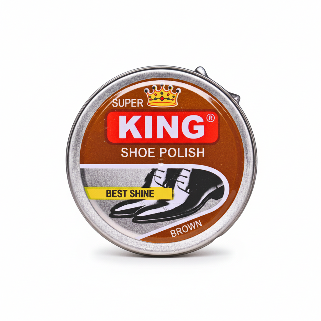 Classic Brown Shoe Polish – Premium Leather Shine & Protection