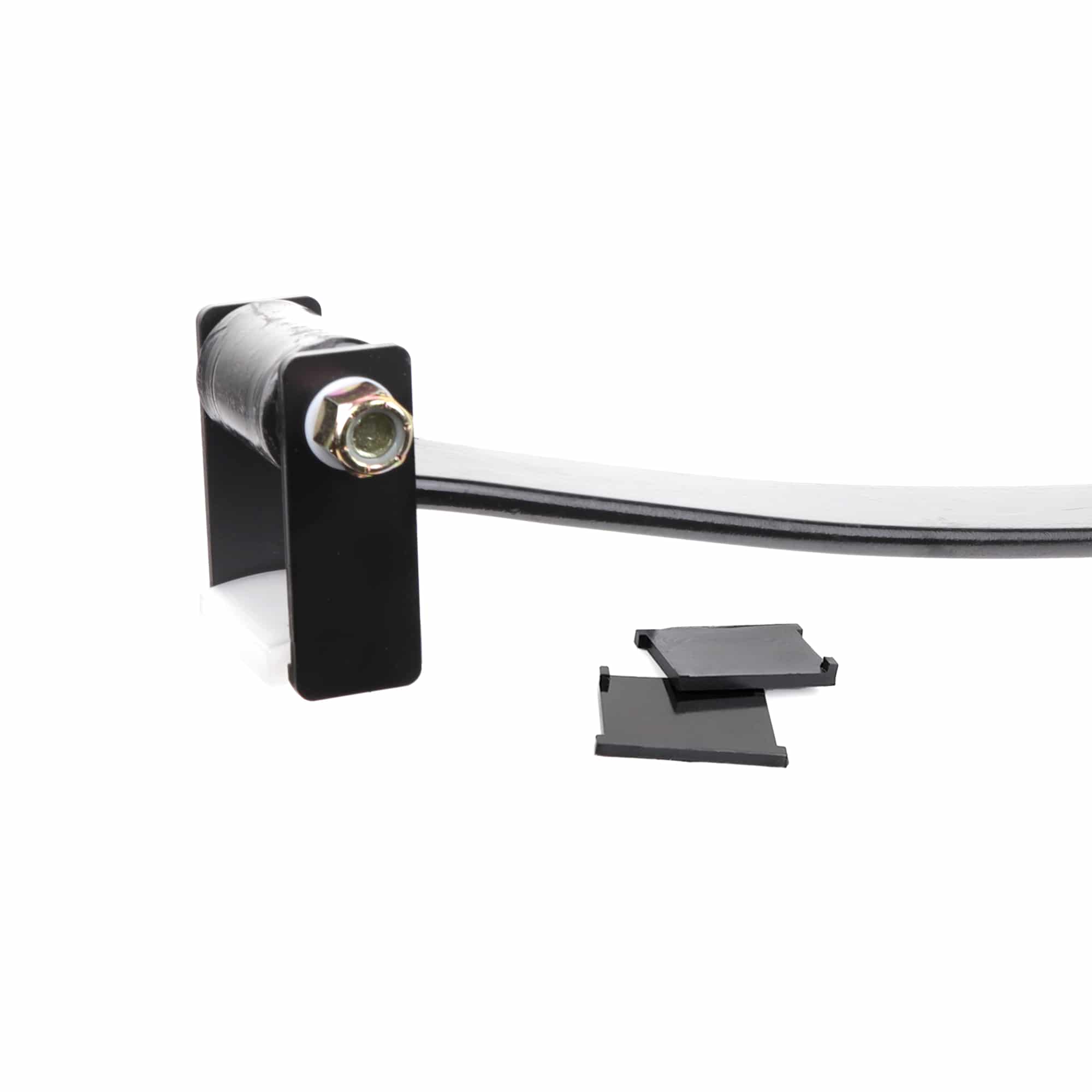 SSA56 - SuperSprings – SSA56 ShackleCloseUp WithIsolator