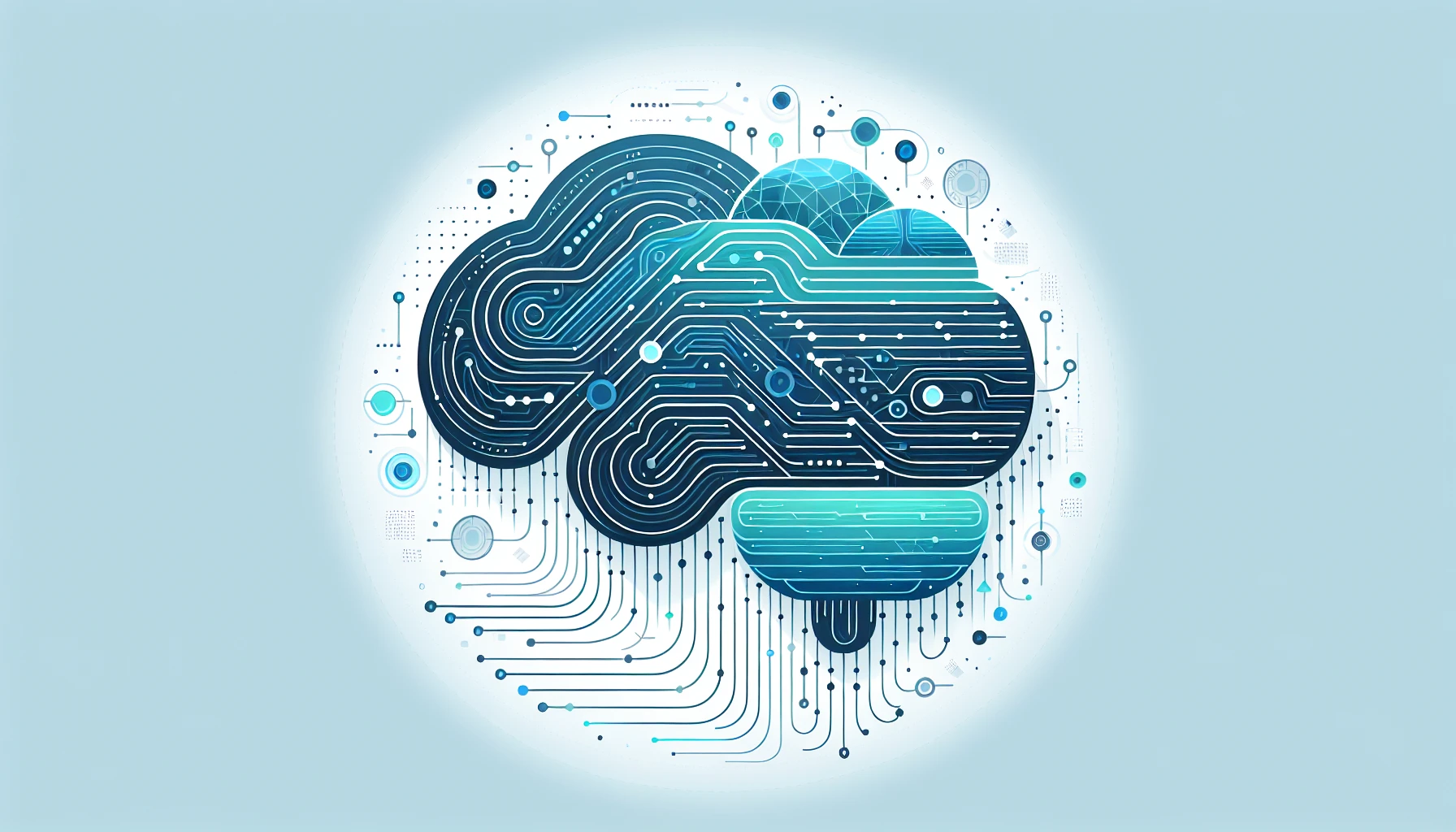 Visual representation of enterprise AI deployment