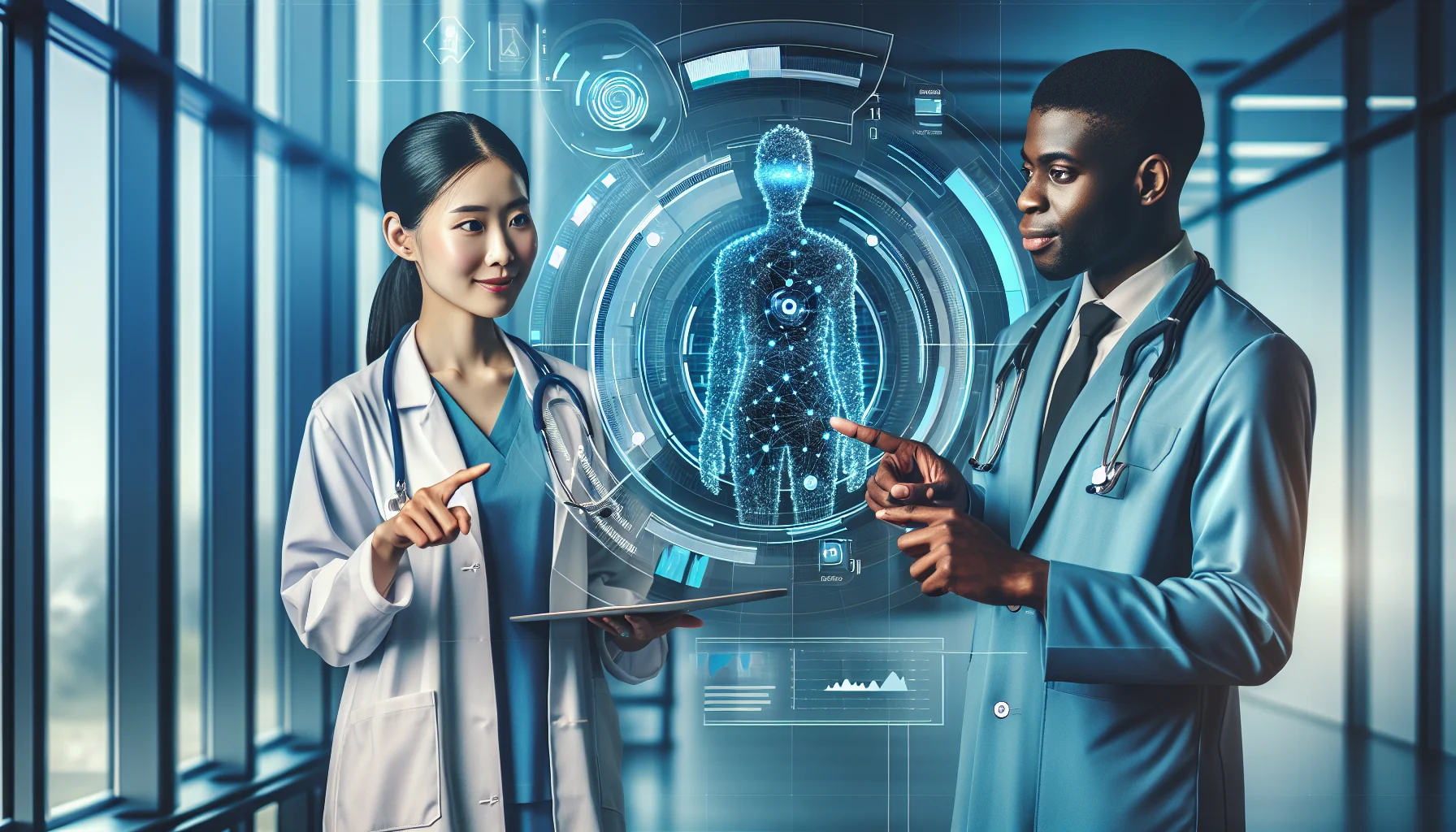 Doctors using AI scribes in hospitals