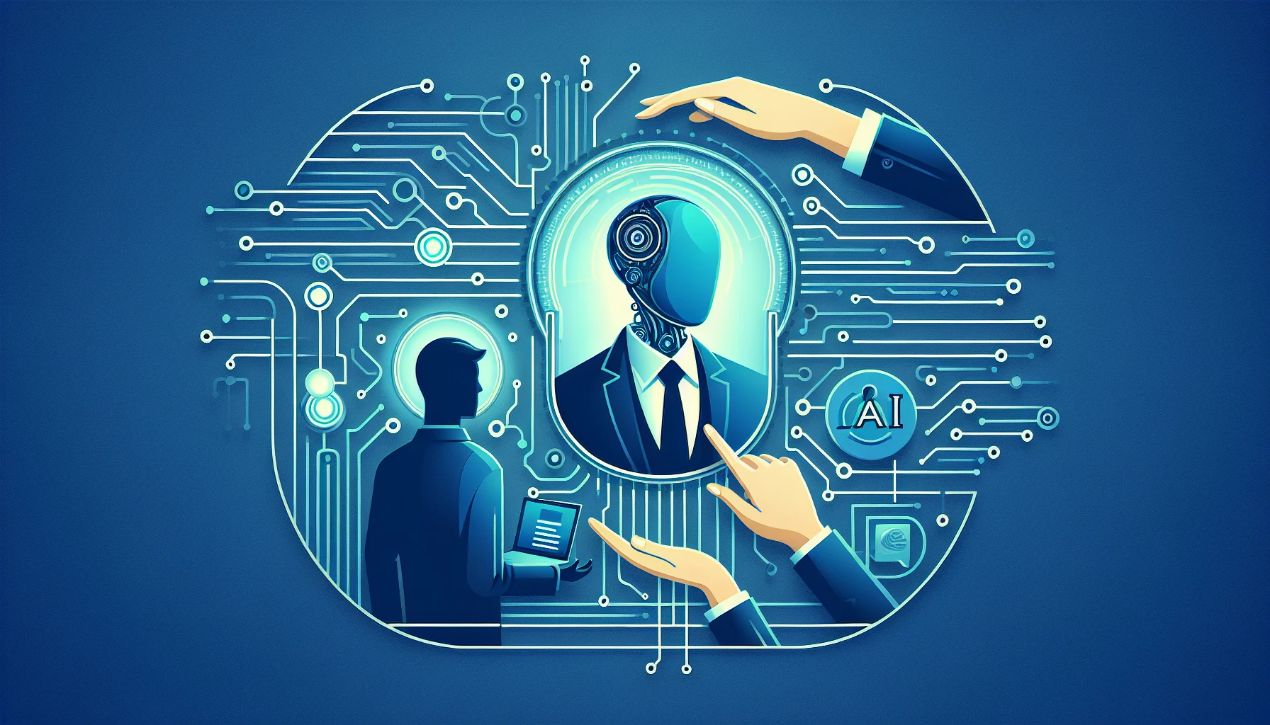 AI agents coordinating backend processes