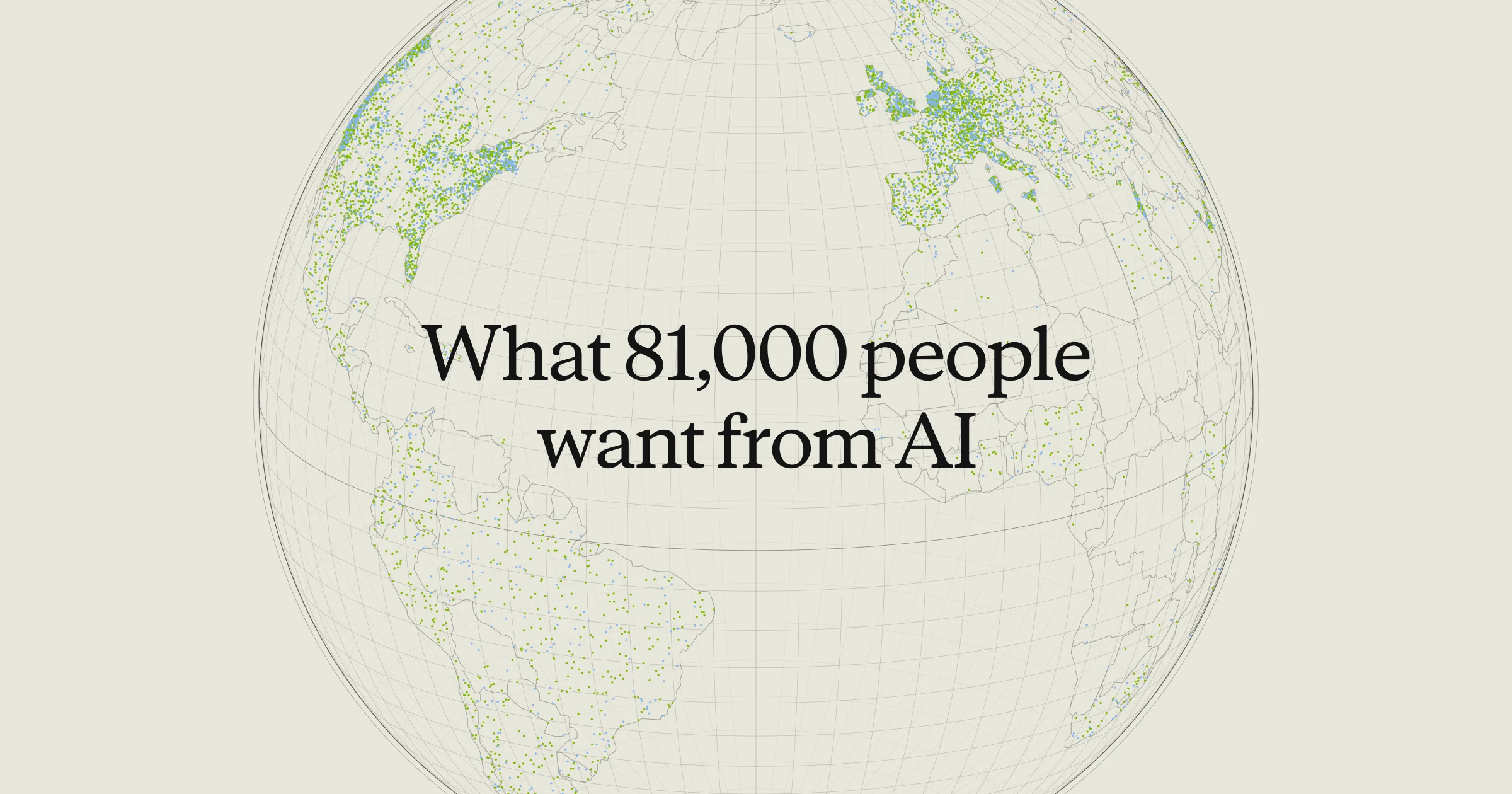Thumbnail for: AI Ambitions: What 81,000 Voices Reveal About Our Future with Machines