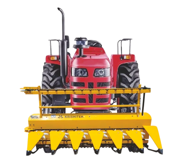 Krishitek Reaptek T6 - Mini Tractor attached hydraulic Reaper