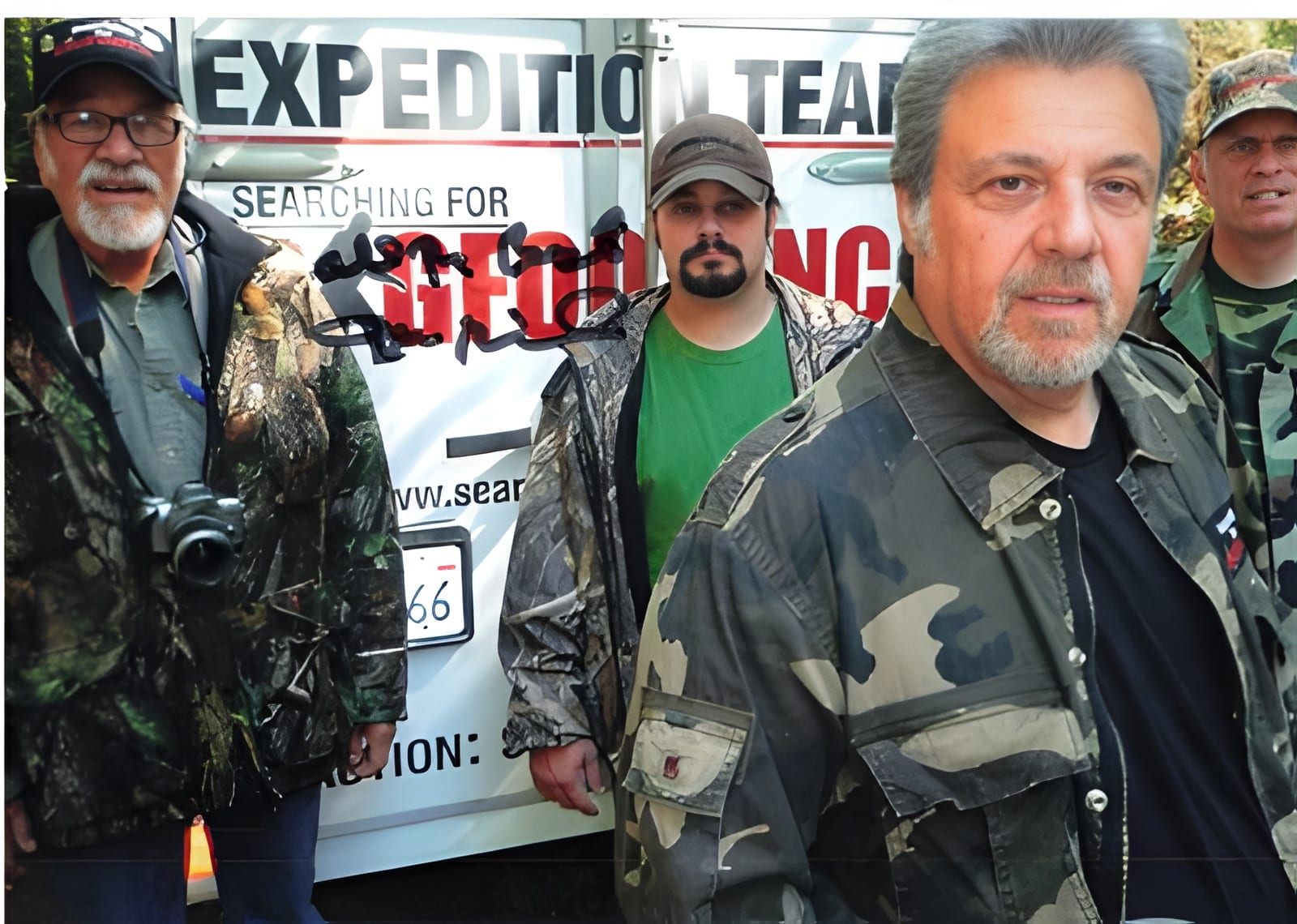 Tom Biscardi and his expedition team