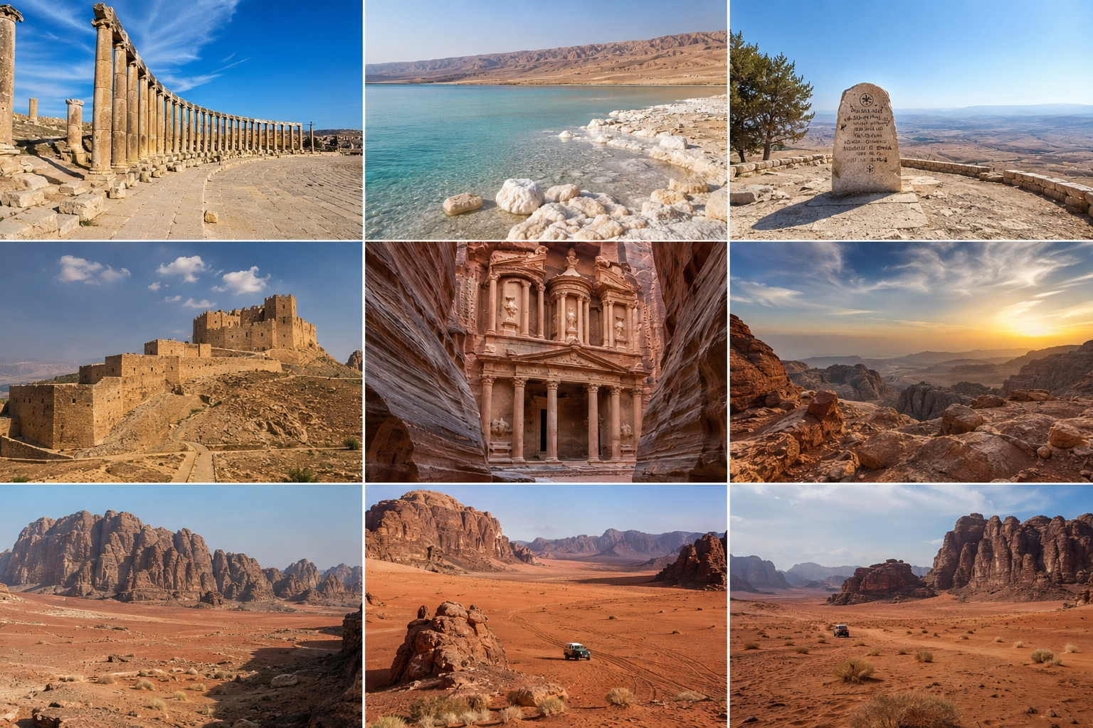 Jordan 7-Day Itinerary: Petra, Wadi Rum & Dead Sea