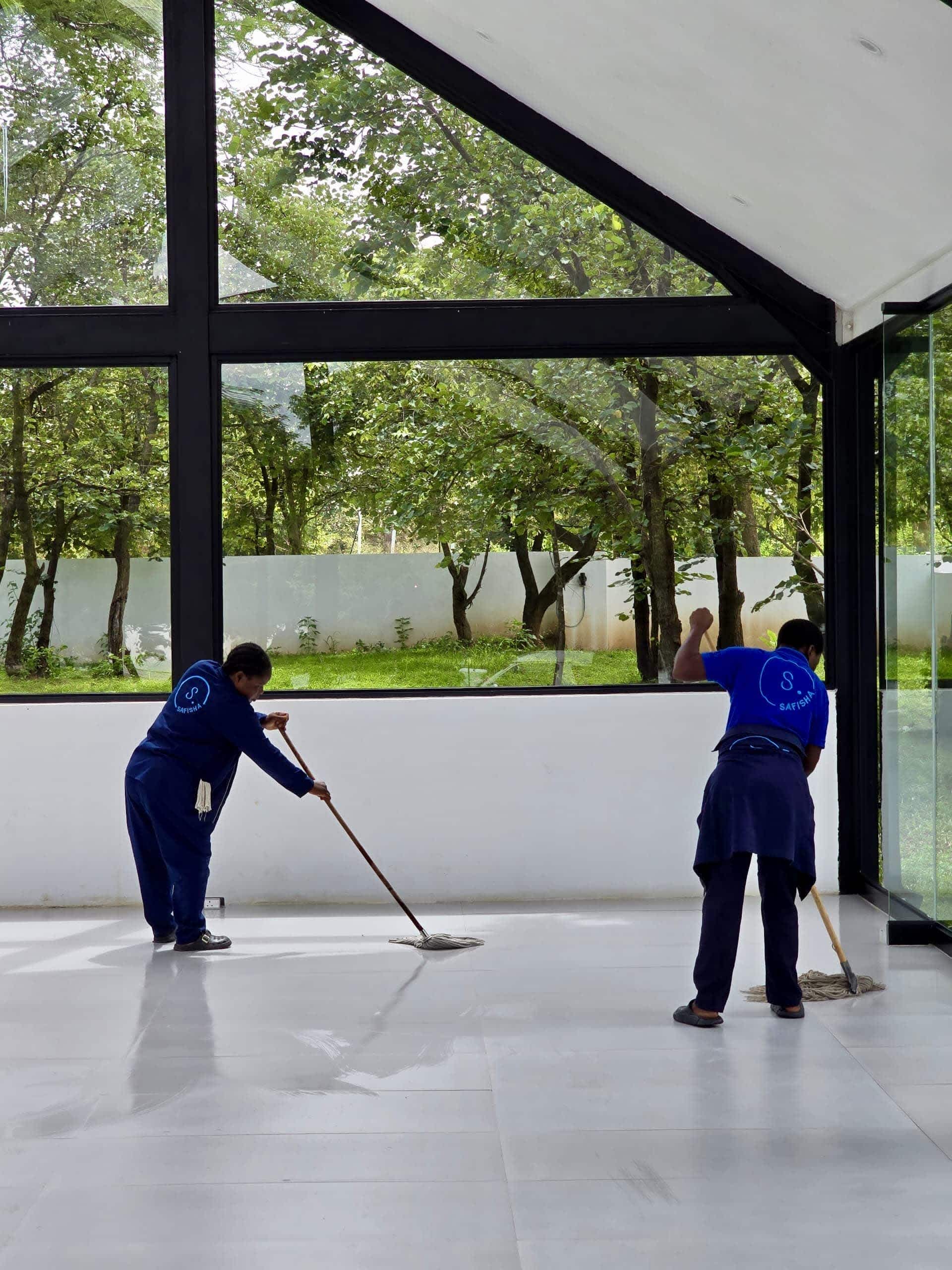 Safisha cleaning team at work in Zambia, gallery image 3