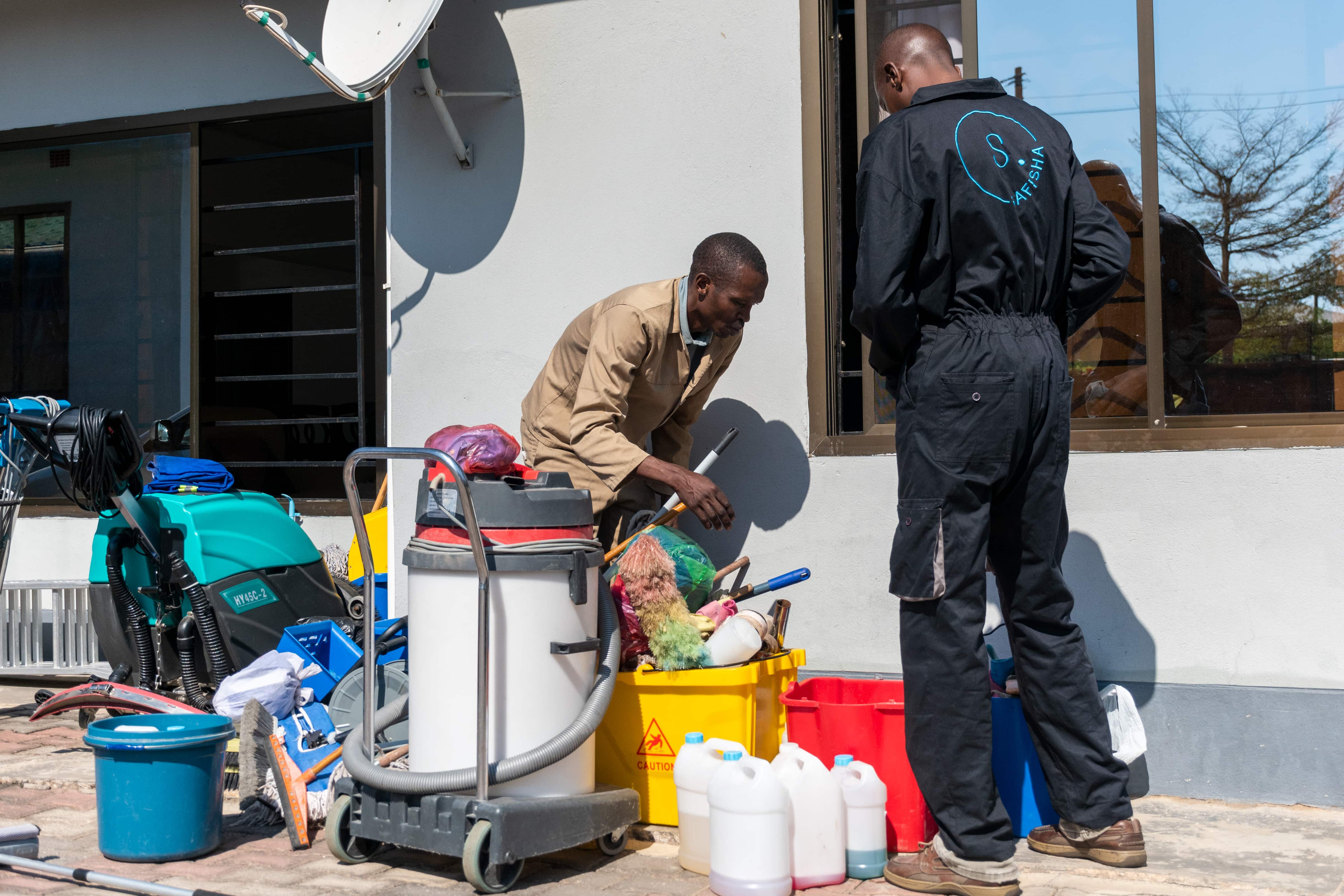 Safisha cleaning team at work in Zambia, gallery image 10