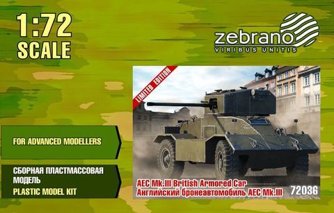 Английский бронеавтомобиль AEC Mk.III