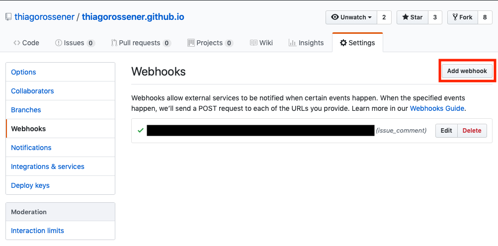 Add webhook