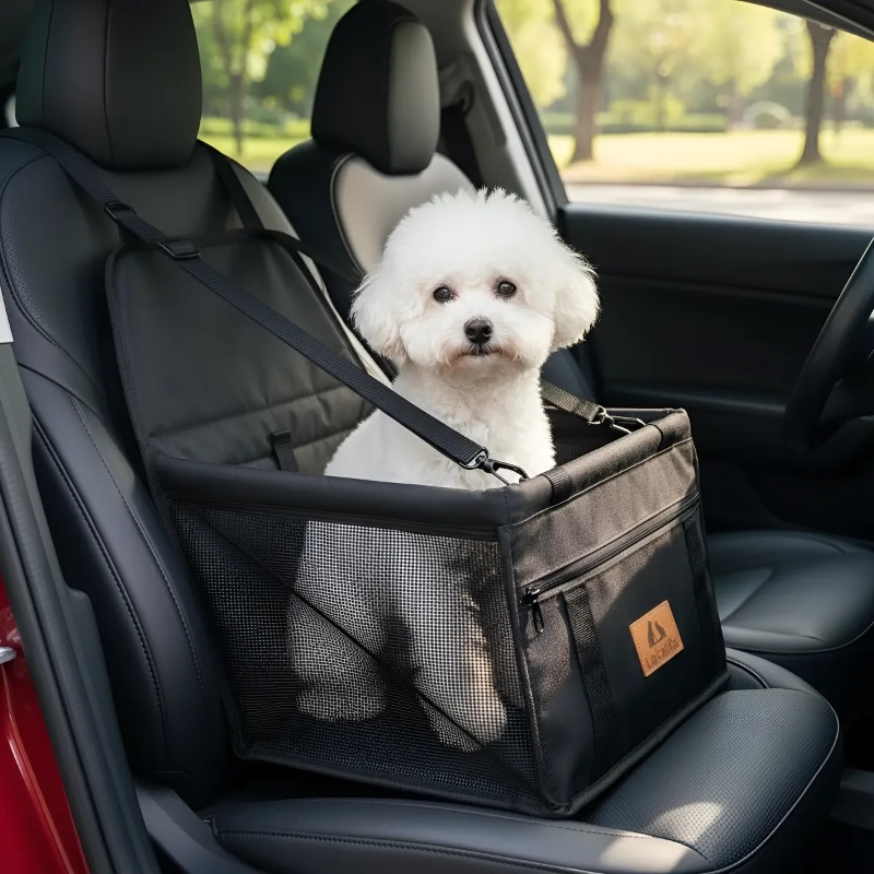 Cadeirinha Assento Pet Para Carro Transporte Cão Gato Coelho
