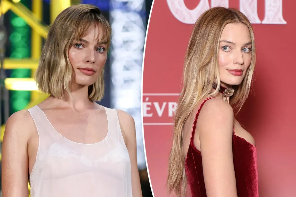 Margot Robbie says goodbye to ‘Wuthering Heights’ with new bob and bangs at Chanel show