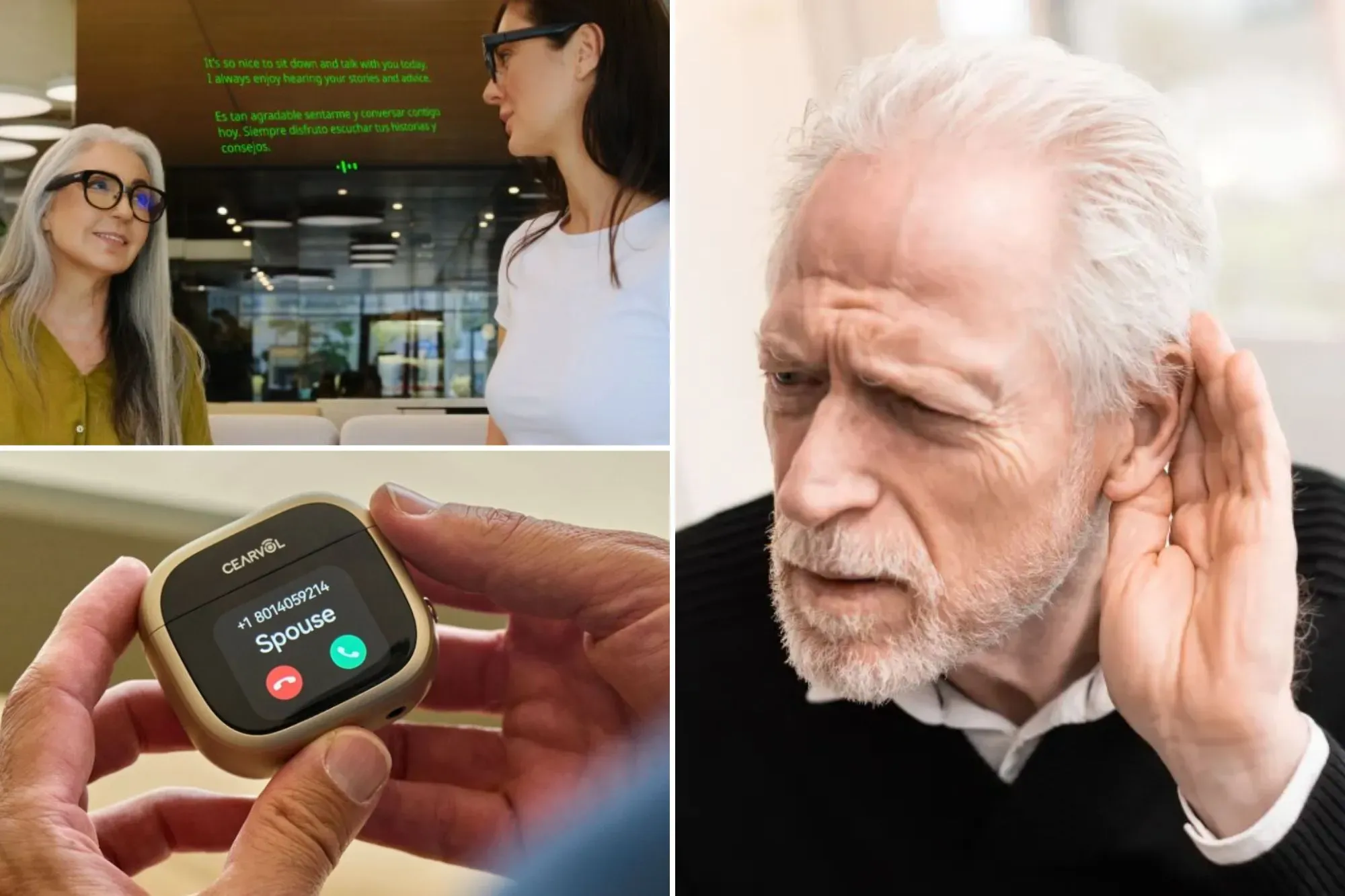 The coolest new tech for hearing loss — including eyeglasses that provide captions in real time