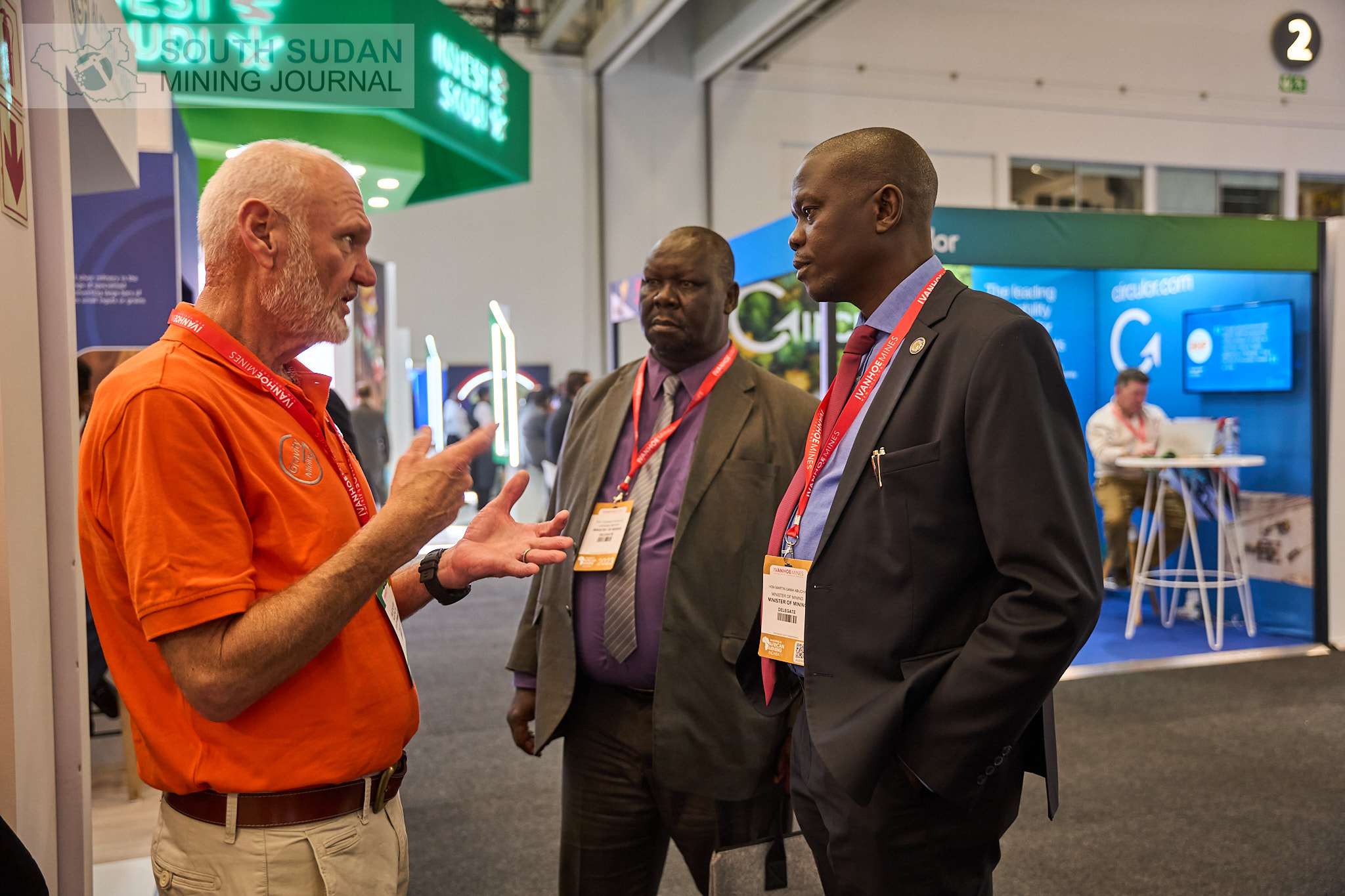 South Sudan Ministry of Mining attending the Mining Indaba 2023