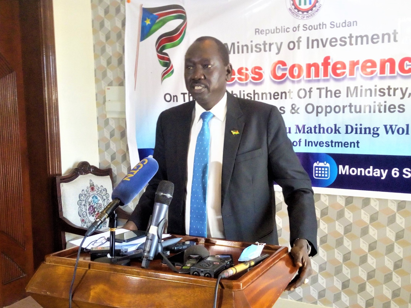 South Sudan's Investment Policy to bridge legal gaps enters final phase