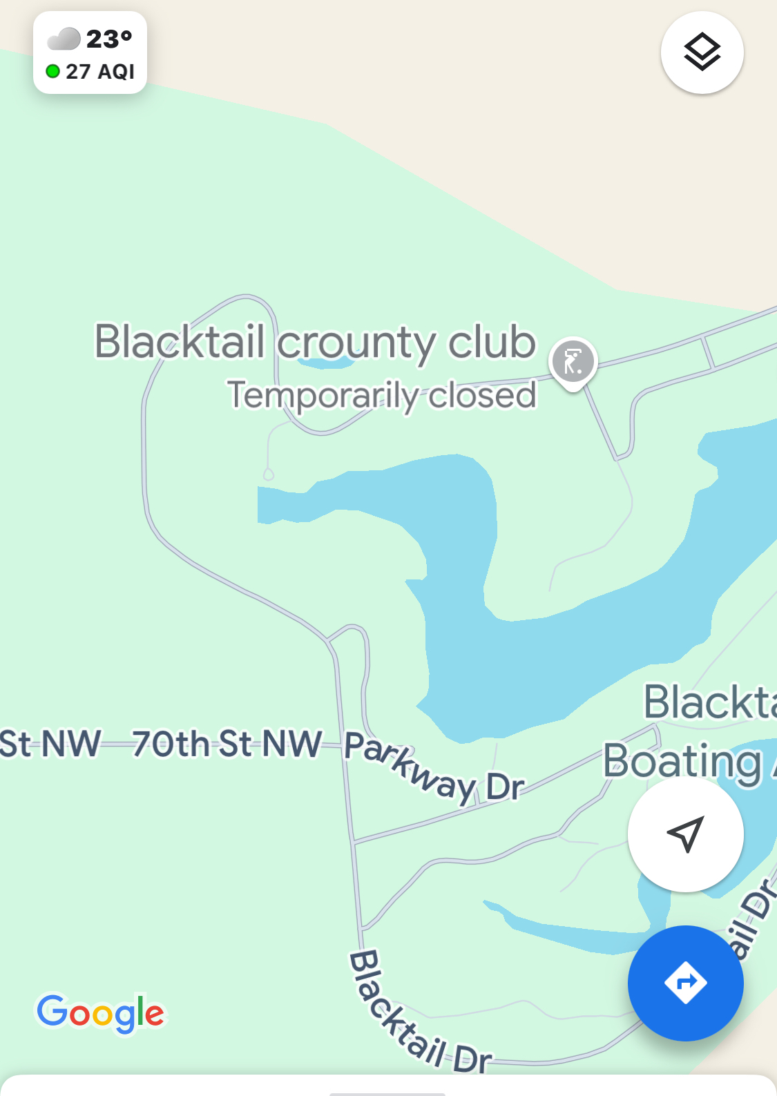 Blacktail Country Club