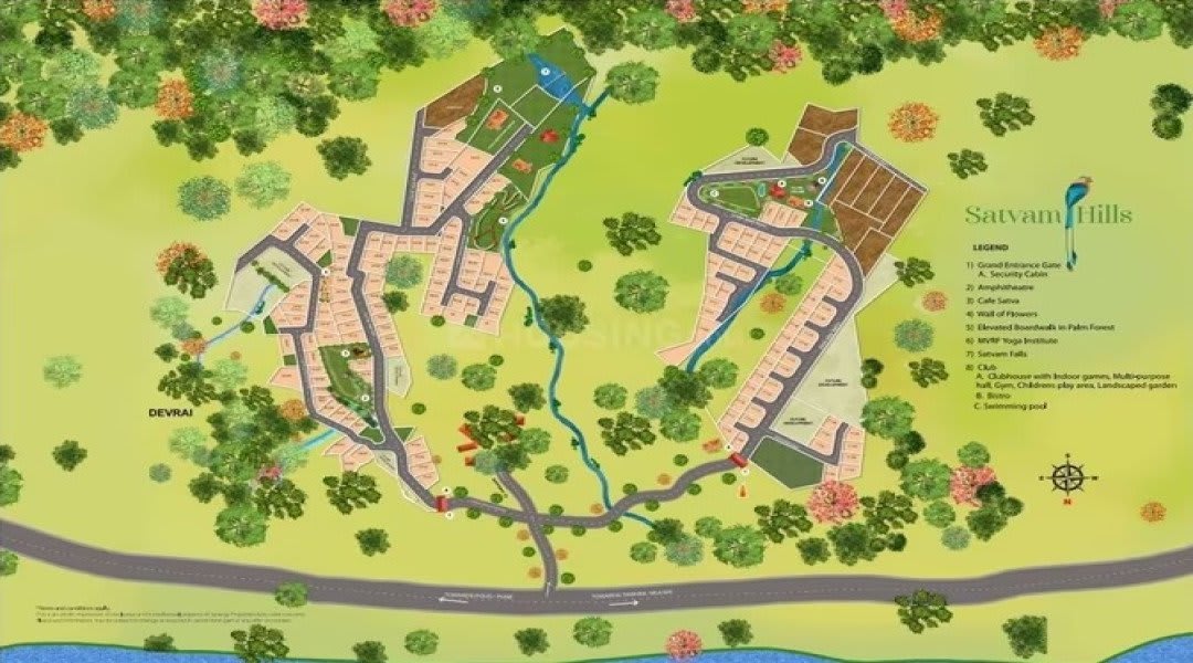 Plot for Sale in Mulshi, Pune — Satvam Hills