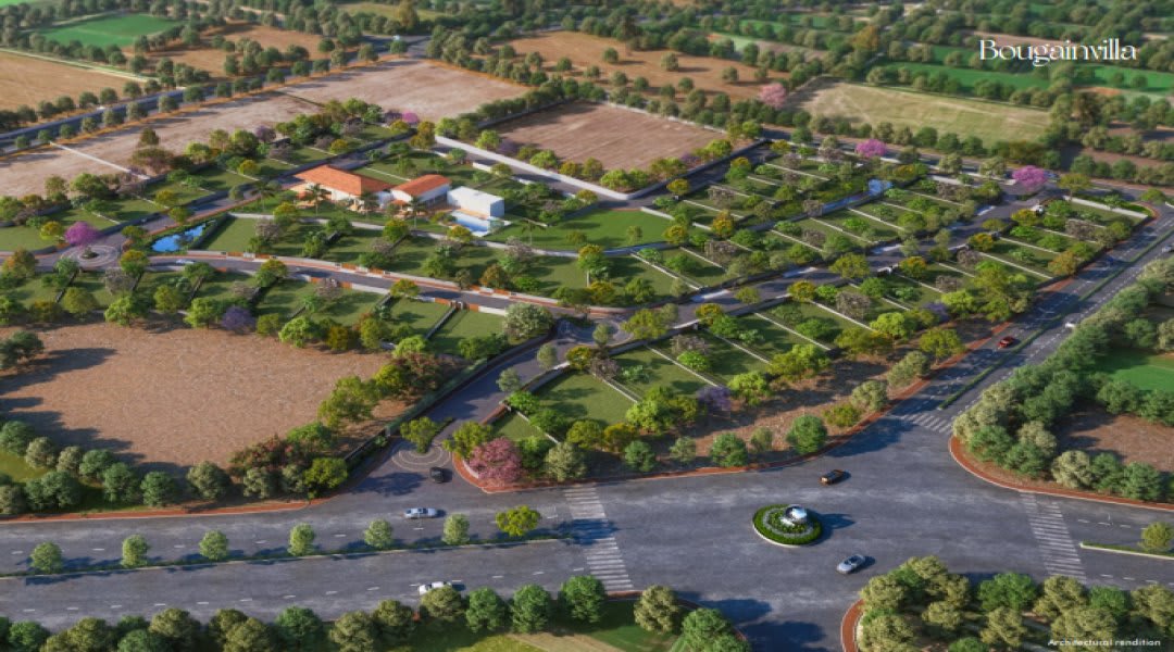 Plot for Sale in Lohegaon, Pune — Bougain Villa