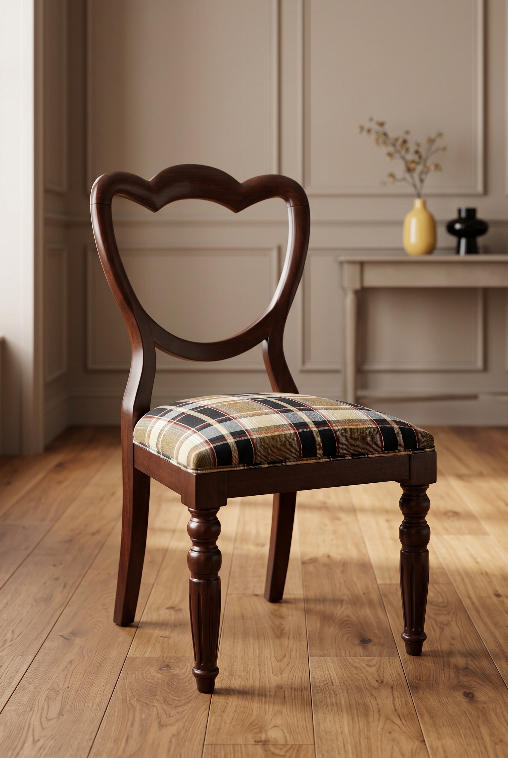 The Heritage Plaid Accent Chair