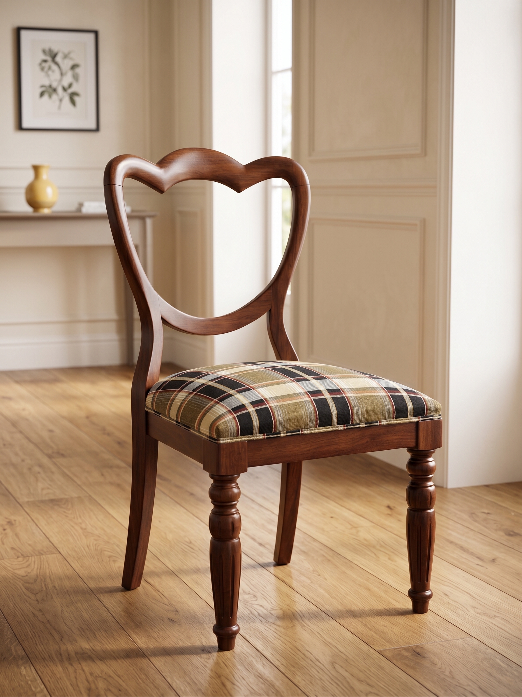 The Heritage Plaid Accent Chair thumbnail 2