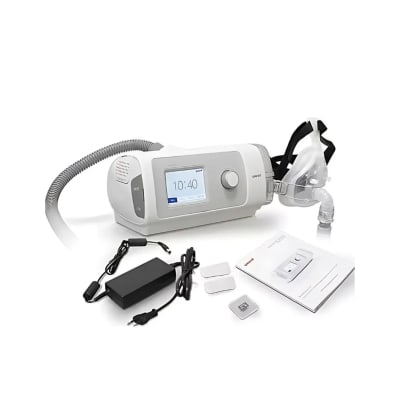Yuwell YH-830 BIPAP Gen 2 with Humidifier by Yuwell front view Bangladesh — MediportBD (হাসপাতাল মেশিন)
