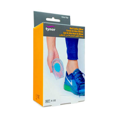 Tynor Heel Cushion Silicone K-02 (One Pair) by Tynor Bangladesh — MediportBD