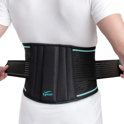Tynor Lumbo Sacral Belt (Black) A-06 by Tynor Bangladesh — MediportBD