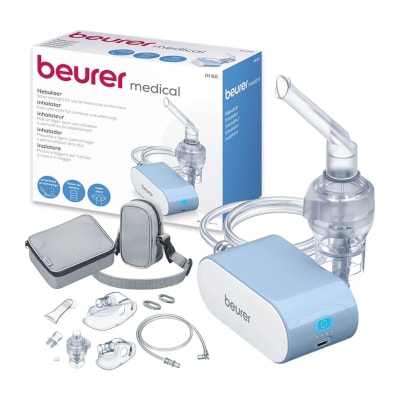 Beurer IH 60 Rechargeable Portable Compressor Nebulizer by Beurer Bangladesh — MediportBD (হাসপাতাল মেশিন)