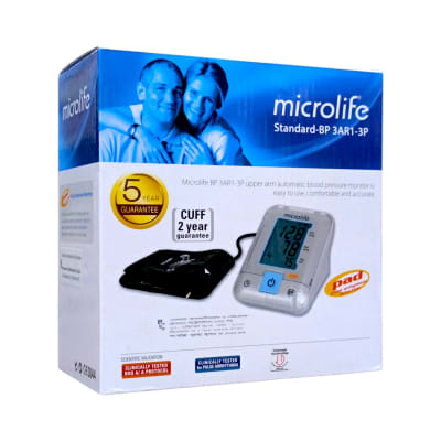Microlife BP-3AR1-3P Digital Blood Pressure Monitor by Microlife Bangladesh — MediportBD (ডায়াগনস্টিক যন্ত্রপাতি)