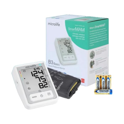 Microlife B3 Basic Automatic Blood Pressure Monitor by Microlife Bangladesh — MediportBD (ডায়াগনস্টিক যন্ত্রপাতি)
