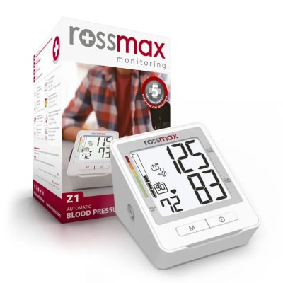 Rossmax Z1 Digital Blood Pressure Monitor by Rossmax Bangladesh — MediportBD (ডায়াগনস্টিক যন্ত্রপাতি)