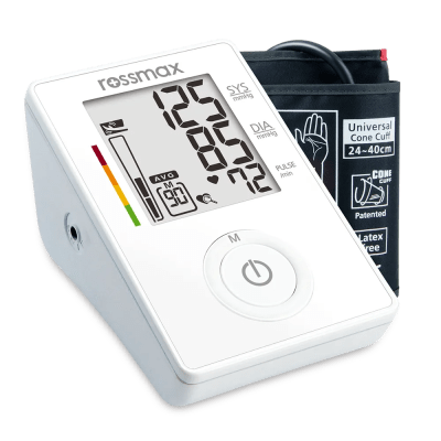 Rossmax CF155F Automatic Blood Pressure Monitor by Rossmax Bangladesh — MediportBD (ডায়াগনস্টিক যন্ত্রপাতি)