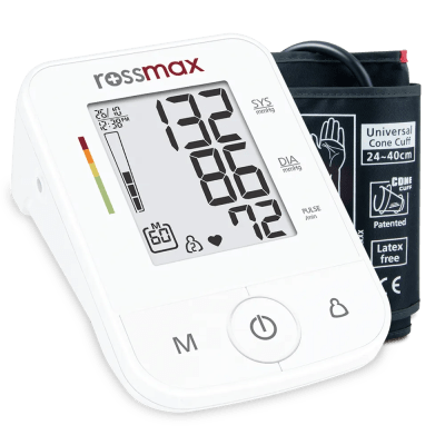 Rossmax X3 Automatic Blood Pressure Monitor by Rossmax Bangladesh — MediportBD (ডায়াগনস্টিক যন্ত্রপাতি)