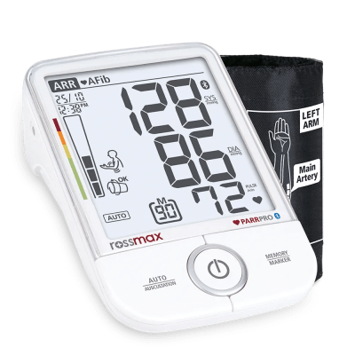 Rossmax X9 BT PARR PRO Professional Blood Pressure Monitor by Rossmax Bangladesh — MediportBD (ডায়াগনস্টিক যন্ত্রপাতি)