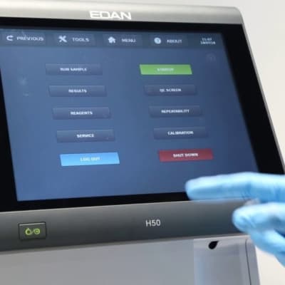 EDAN H30 Fully Automatic 3-Part Hematology Analyzer by EDAN front view Bangladesh — MediportBD